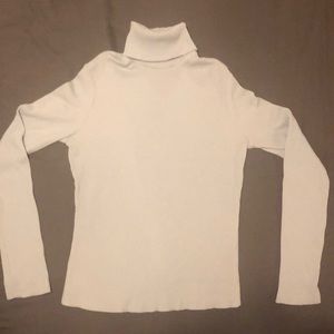 Express Light Blue Turtleneck